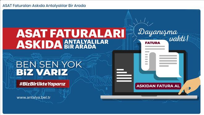 ASKIDA FATURA UYGULAMASI BAŞLADI