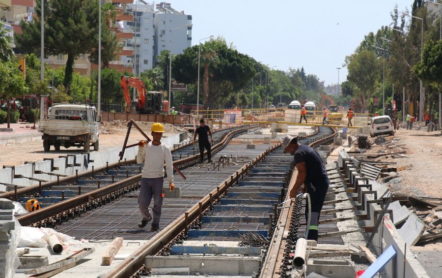 3. ETAP RAYLI SİSTEM PROJESİ HIZLA İLERLİYOR
