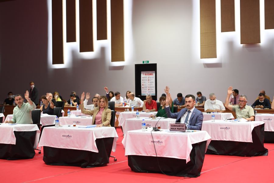 KONYAALTI MECLİSİNDEN ESNAFA JEST