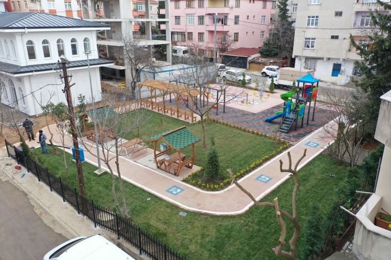 Orhangazi Şifalı Sokak Parkı tamamlandı