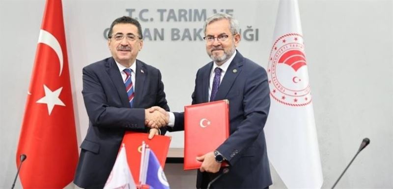 TARIM VE ORMAN BAKANLIĞI İLE ANKARA ÜNİVERSİTESİ ARASINDA İŞBİRLİĞİ PROTOKOLÜ İMZALANDI