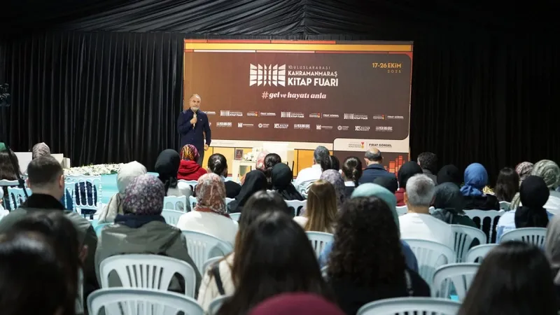 Tarık Tufan, 10. Uluslararası Kahramanmaraş Kitap Fuarı