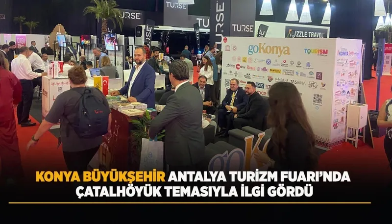 Konya Büyükşehir Belediyesi Antalya Turizm Fuarı