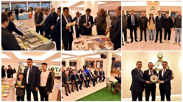 Gümüşhane Belediye Başkanı, Vali Aydın Baruş ile Fuar Alanında Yayınevleri ve Yazarlarla Buluştu