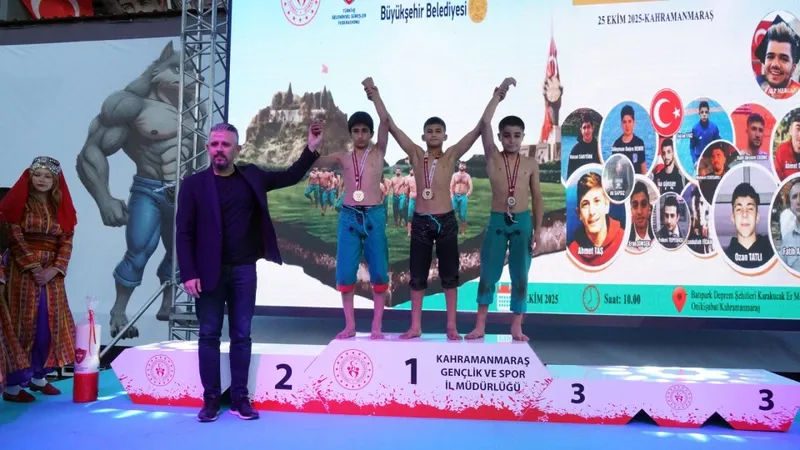 Türkiye Kısa Şalvar Güreş Şampiyonası Tamamlandı