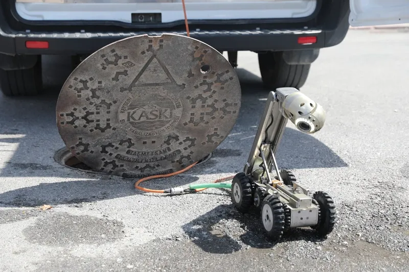 KASKİ Kanal Görüntüleme Robotu ile 1200 Kilometrelik Altyapı Hattını Kontrol Ediyor