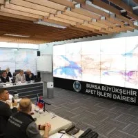 Bursa Büyükşehir Belediyesi sel ve taşkın tatbikatı gerçekleştirdi