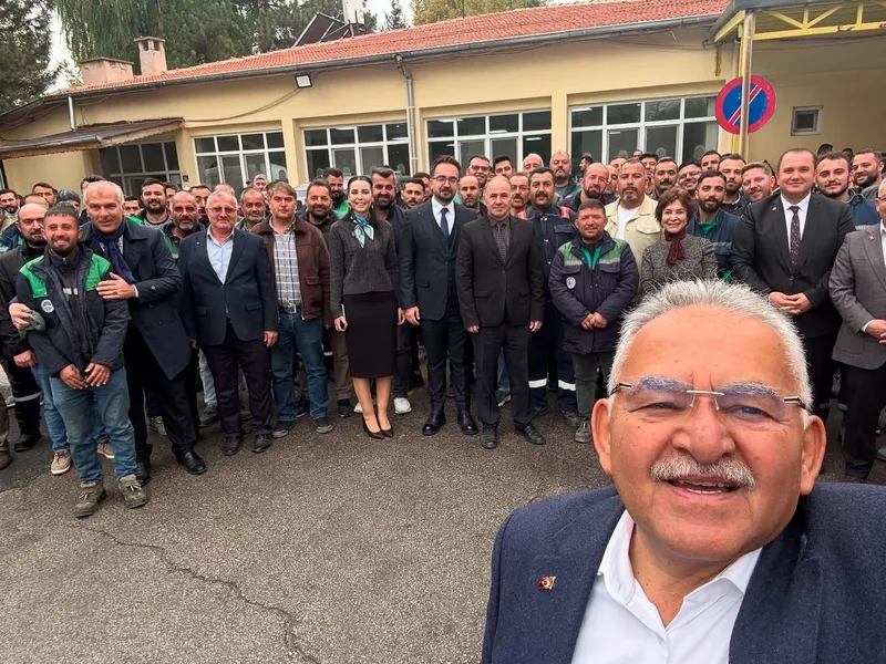 Büyükkılıç, Park ve Bahçeler Personeli ile Kahvaltıda Buluştu