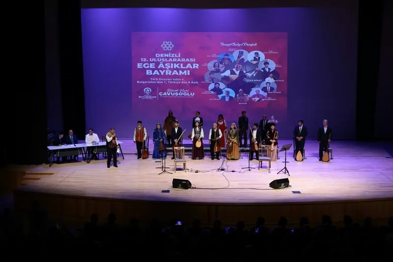 12. Uluslararası Ege Aşıklar Bayramı Denizli