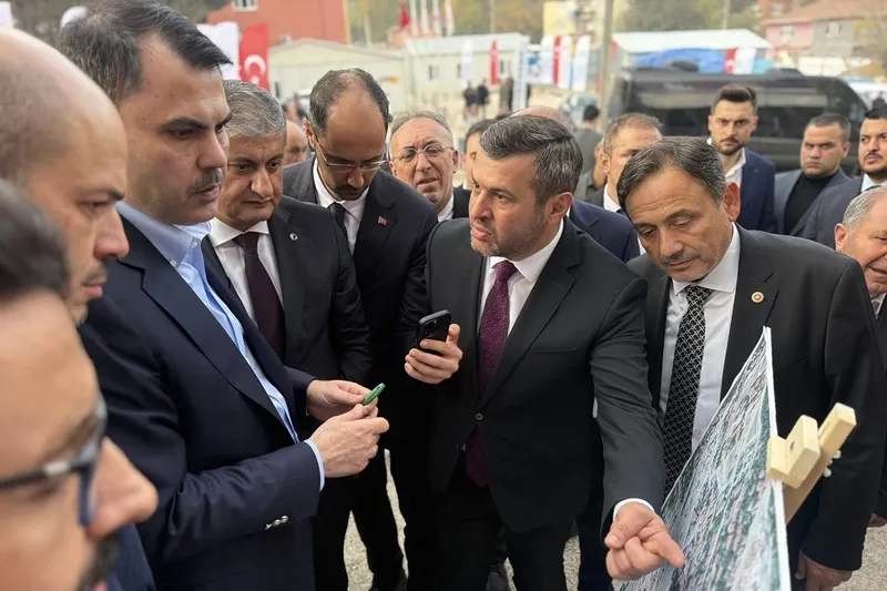 Soğuksu Mahallesi 3. Etap TOKİ İnşaat Alanında İnceleme