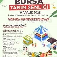 Bursa Tarım Şenliği ile Yöresel Ürünler Tanıtılacak
