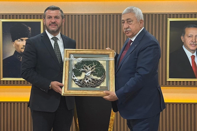 Palandöken’den Başkan Çetinkaya’ya Ziyaret