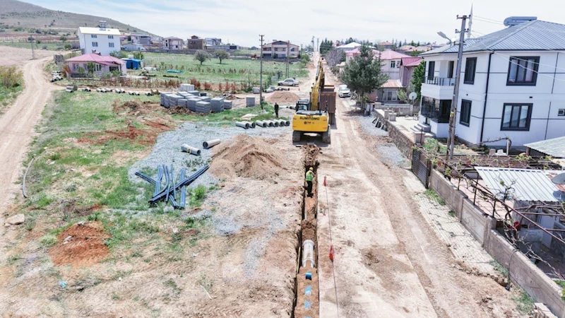 KASKİ, Afşin’de Yeni Altyapı İmalatını Sürdürüyor