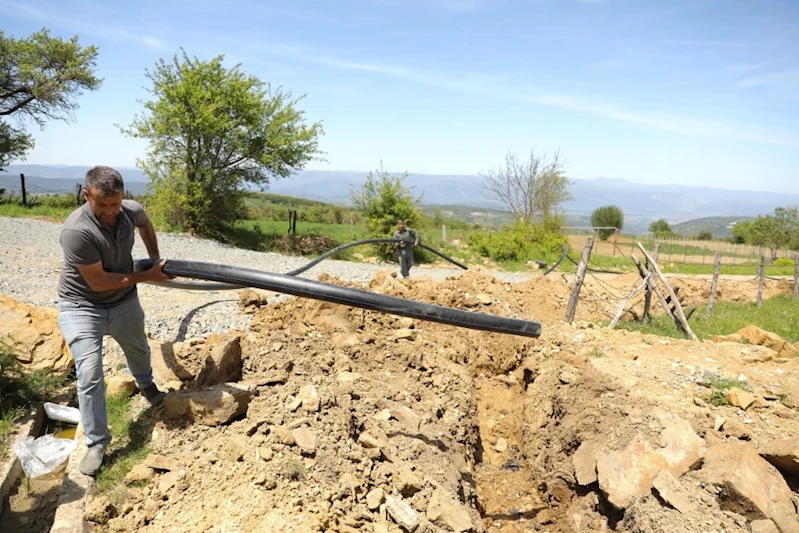 BÜYÜKŞEHİR’DEN DÖRT İLÇEYE SULAMA ALTYAPISI DESTEĞİ