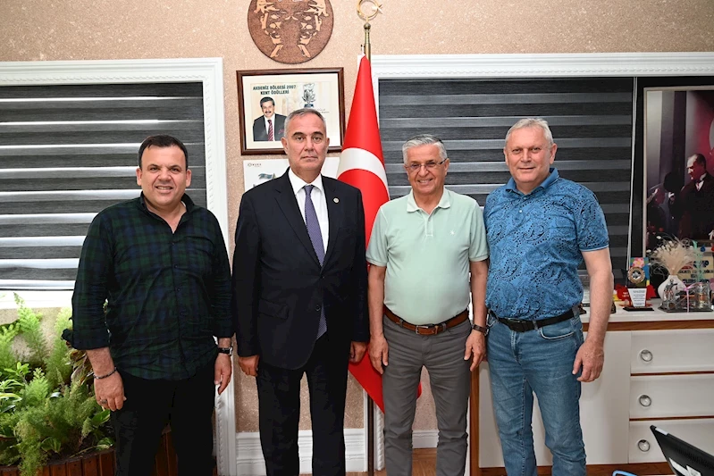 Antalya Milletvekili Çorabatır’dan Başkan Topaloğlu’na ziyaret