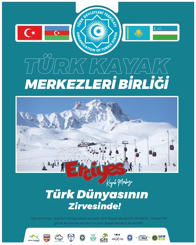 Kayseri’nin Zirvesi Erciyes, Türk Dünyasıyla Buluşuyor