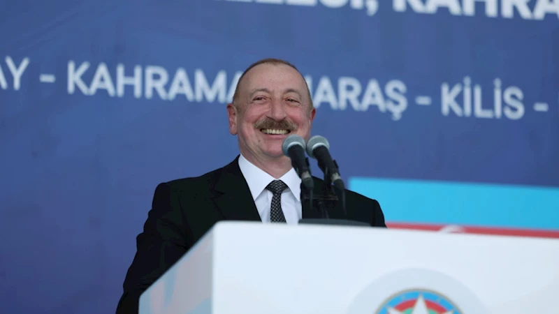 Cumhurbaşkanı Aliyev, “Kadim Türk Toprağı Kahramanmaraş’ta Olmaktan Mutluluk Duyuyorum”