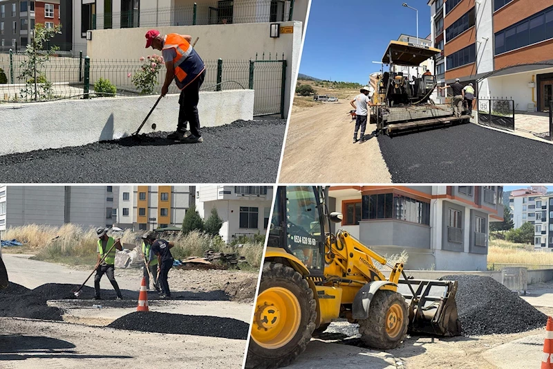 Karabük Belediyesi’nin Asfalt Çalışmaları Aralıksız Devam Ediyor