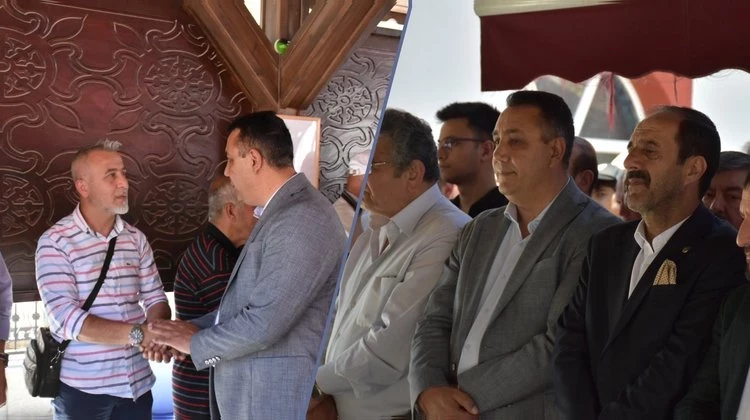 BAŞKANIMIZ, CENAZE TÖRENLERİNE KATILDI