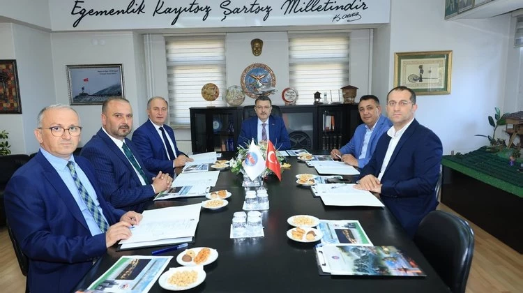 BAŞKANIMIZ, DOĞU KARADENİZ BELEDİYELER BİRLİĞİ ENCÜMEN TOPLANTISI’NA KATILDI