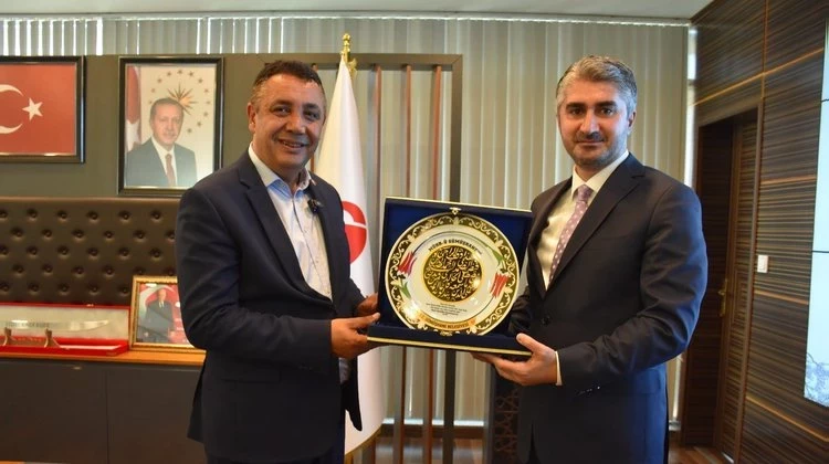 BAŞKANIMIZ, BAKAN YARDIMCIMIZ SAYIN ZAFER TARIKDAROĞLU’NU BELEDİYEMİZDE AĞIRLADI