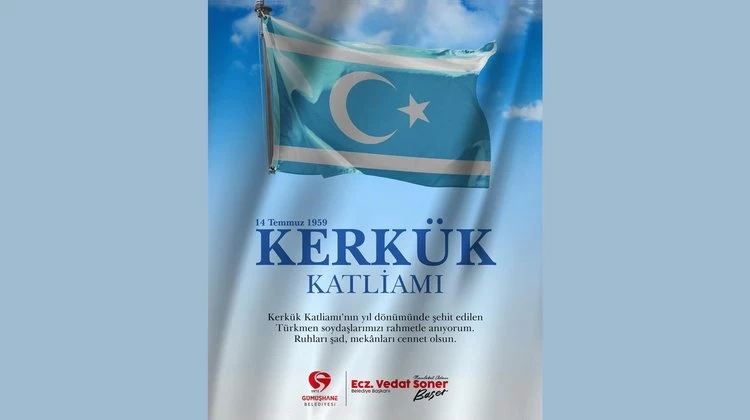 BAŞKANIMIZ, KERKÜK KATLİAMININ YIL DÖNÜMÜ MESAJI