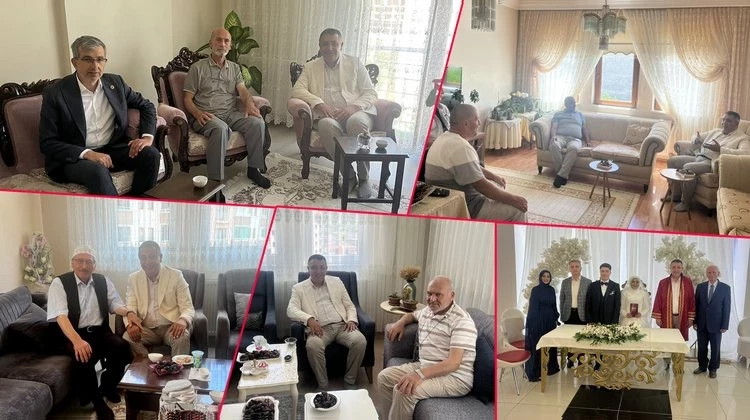 BAŞKANIMIZ, HACI ZİYARETİNDE BULUNDU, NİKAH KIYDI