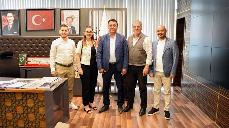 BAŞKANIMIZA ZİYARET