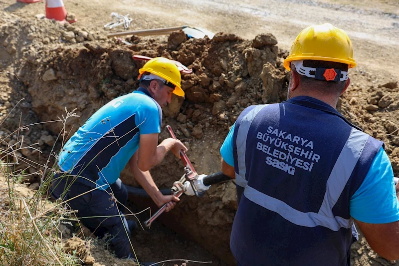 Erenler’in 4 mahallesinde 12 kilometrelik yeni hat tamamladı