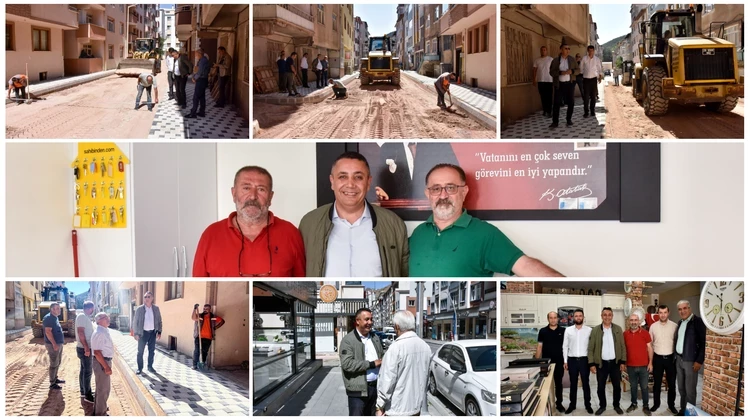 BAKANIMIZ, HARŞİT SOKAK’TA YÜRÜTÜLEN ÇALIŞMALARI İNCELEDİ, ESNAFLARIMIZI ZİYARET ETTİ