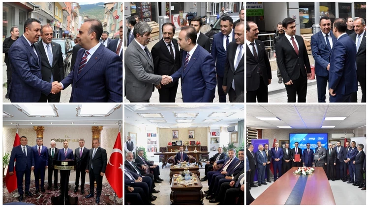 BİLİM, SANAYİ VE TEKNOLOJİ BAKANIMIZ SAYIN MEHMET FATİH KACIR’DAN, İLİMİZE ZİYARET